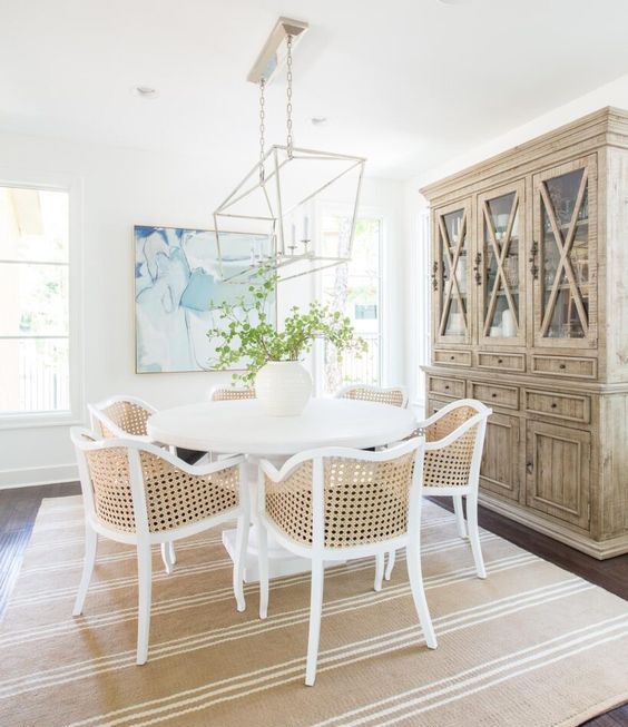 Tips to Choose White Dining Room Designs - Sharing is Power | Ngumpi